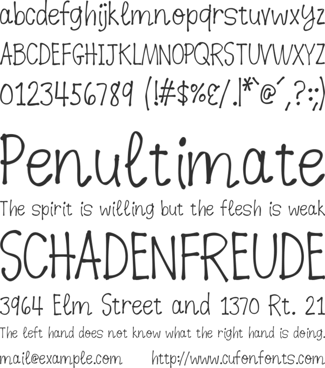 K26DewdropDaisies font preview