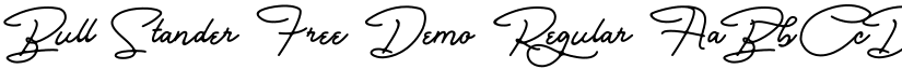 Bull Stander Free Demo Regular font