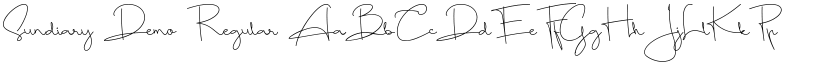 Sundiary Demo font download