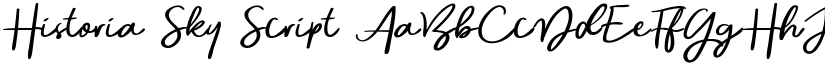 Historia Sky font download