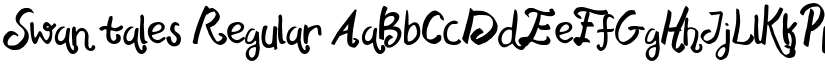 Swan tales Regular font