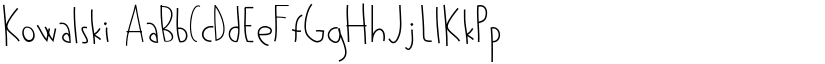Kowalski font download