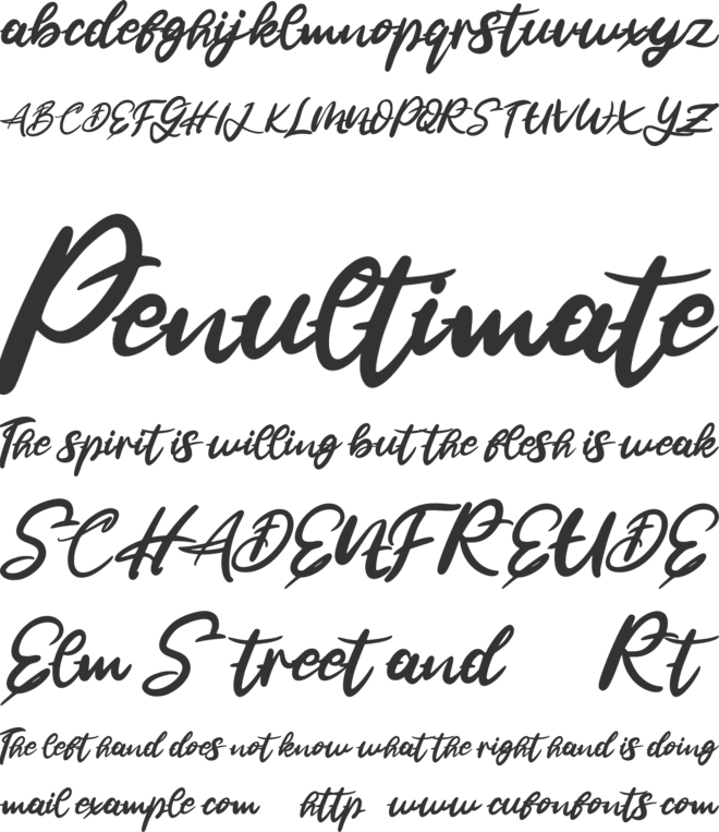 Jalie FREE font preview