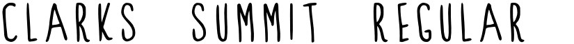 Clarks Summit Regular font