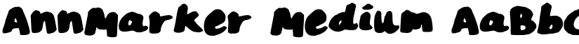 AnnMarker font download