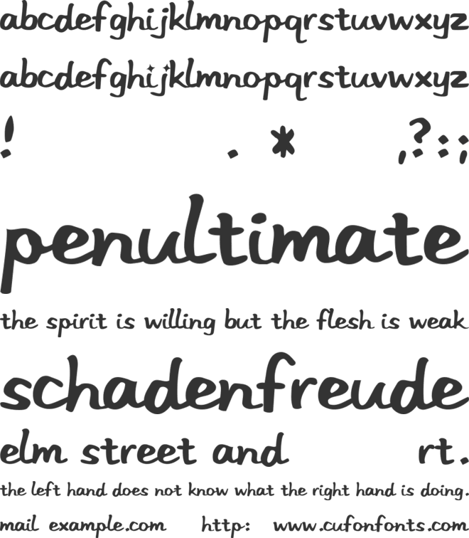 Stereo Hi-Fi font preview