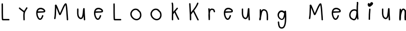 LyeMueLookKreung font download