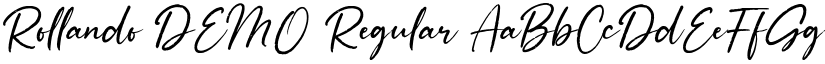 Rollando DEMO Regular font
