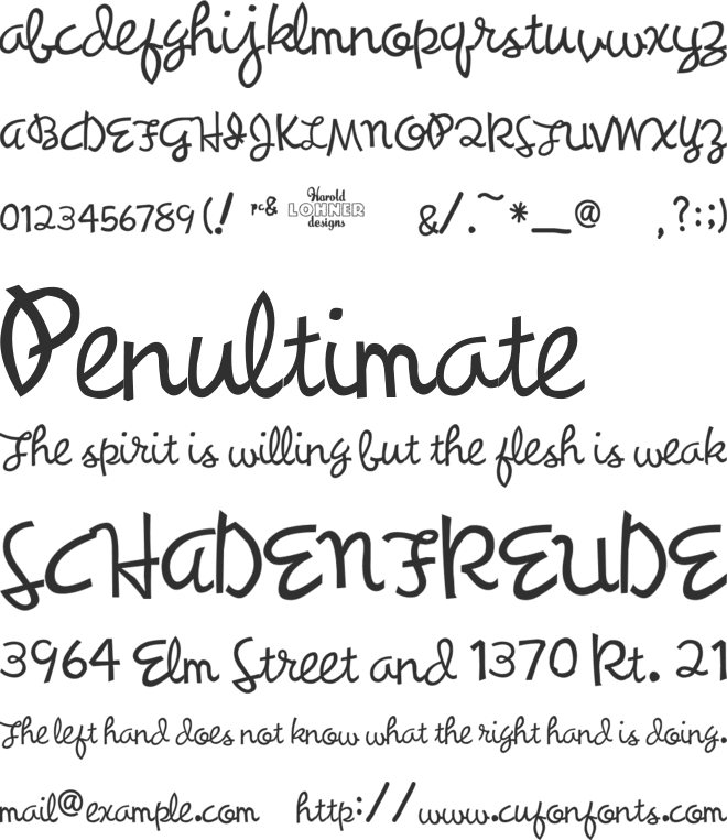 Synchronous font preview