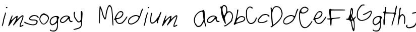 imsogay font download