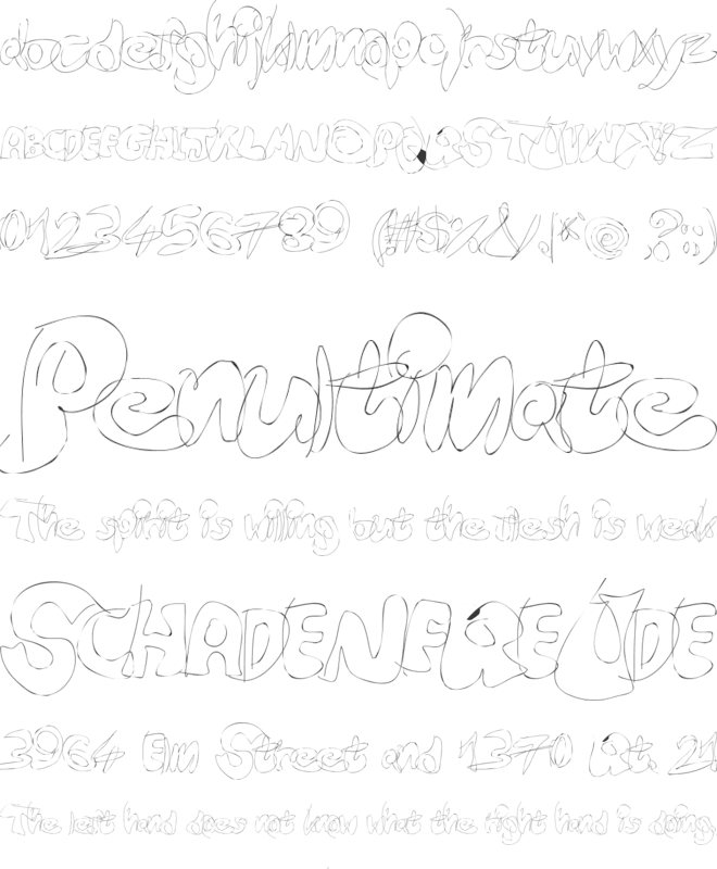 FasType font preview