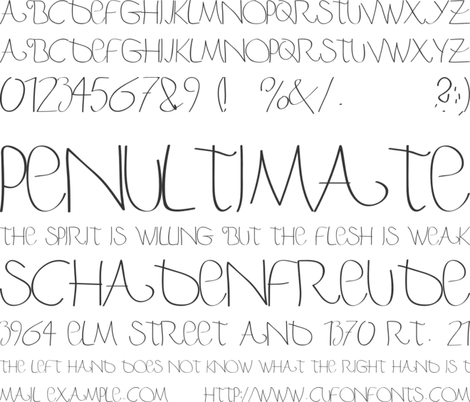 Berger & Berger Caps font preview