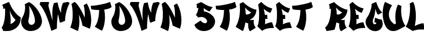 Downtown Street Regular font