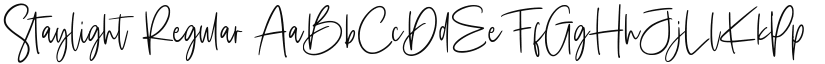 Staylight font download