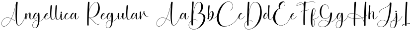 Angellica Regular font