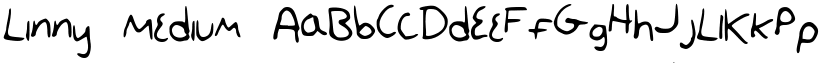 Linny Medium font