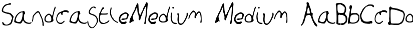 SandcastleMedium font download