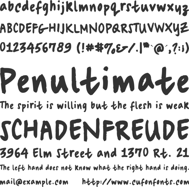 Swagmasta font preview