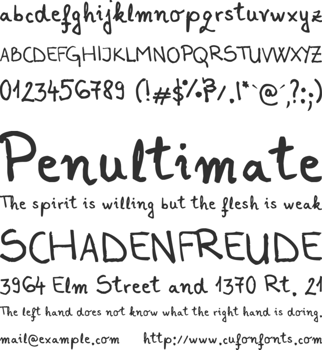 Perpetua Evenity font preview