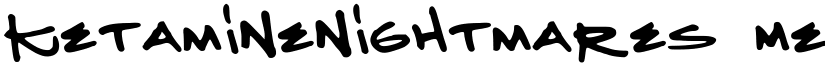 KetamineNightmares font download