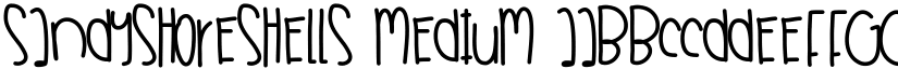 SandyShoreShells font download