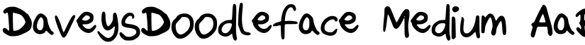 DaveysDoodleface font download