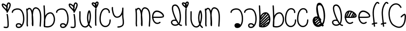JambaJuicy Medium font