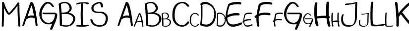 MAGBIS font