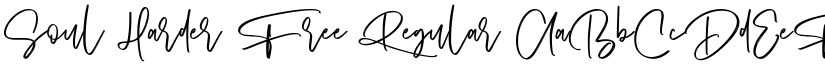 Soul Harder Free Regular font