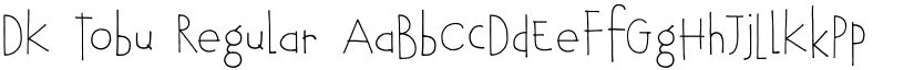 DK Tobu font download
