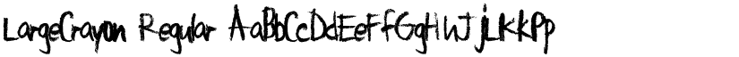 LargeCrayon font download