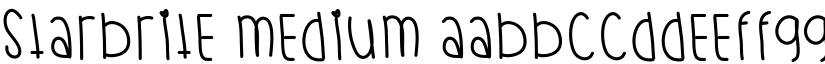 Starbrite font download