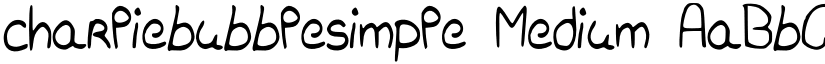 charliebubblesimple font download