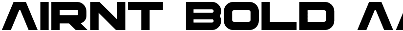 Airnt Bold font