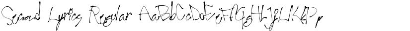 Second Lyrics font download