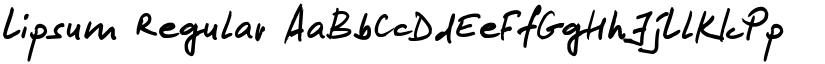 Lipsum font download