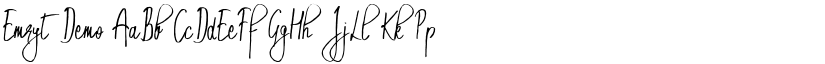 Emryt Demo font