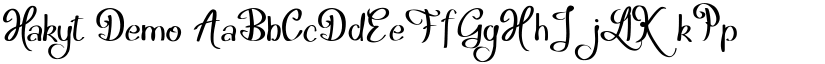 Hakyt font download