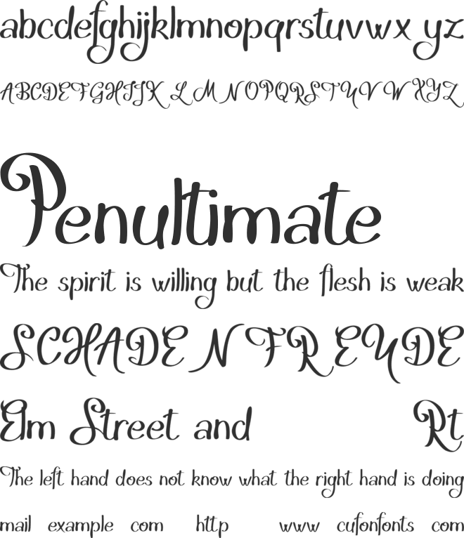 Hakyt font preview