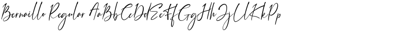 Bernaillo Regular font