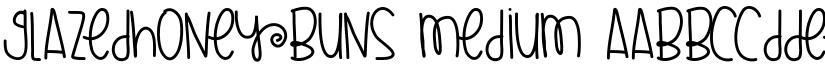 GlazedHoneyBuns font download