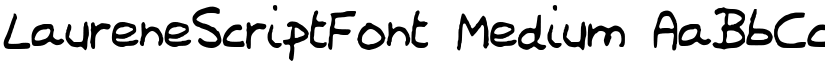 LaureneScriptFont font download