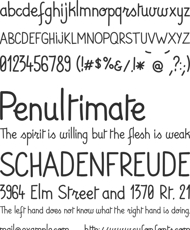 ANDi font preview