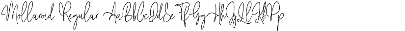 Mollaroid font download