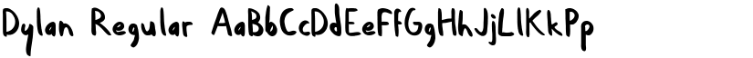 Dylan Regular font