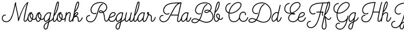 Mooglonk font download
