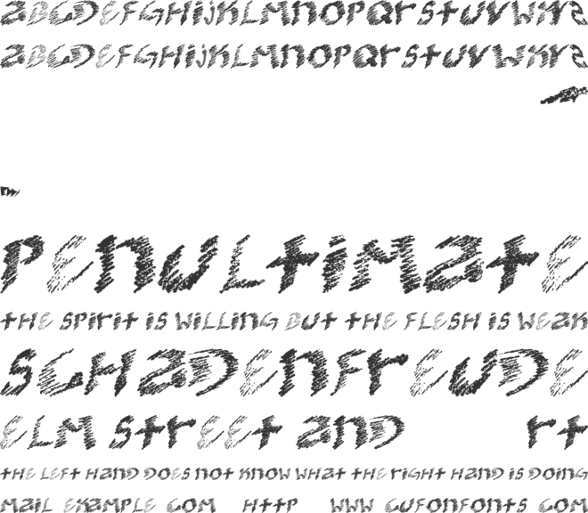 kooler O font preview