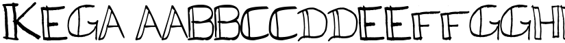 Kega font