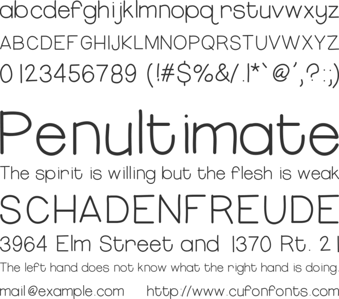 HelloMissThang font preview