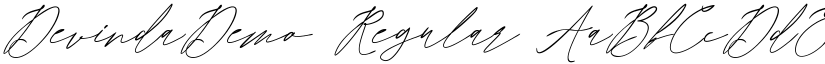 DevindaDemo font download